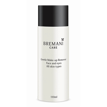 Cредство для снятия макияжа на основе мицеллярной воды (Gentle Make-up Remover Bremani Care)