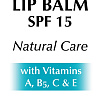  Бальзам для губ SPF15 «Природная забота» (Lip Balm SPF 15 Natural Care)